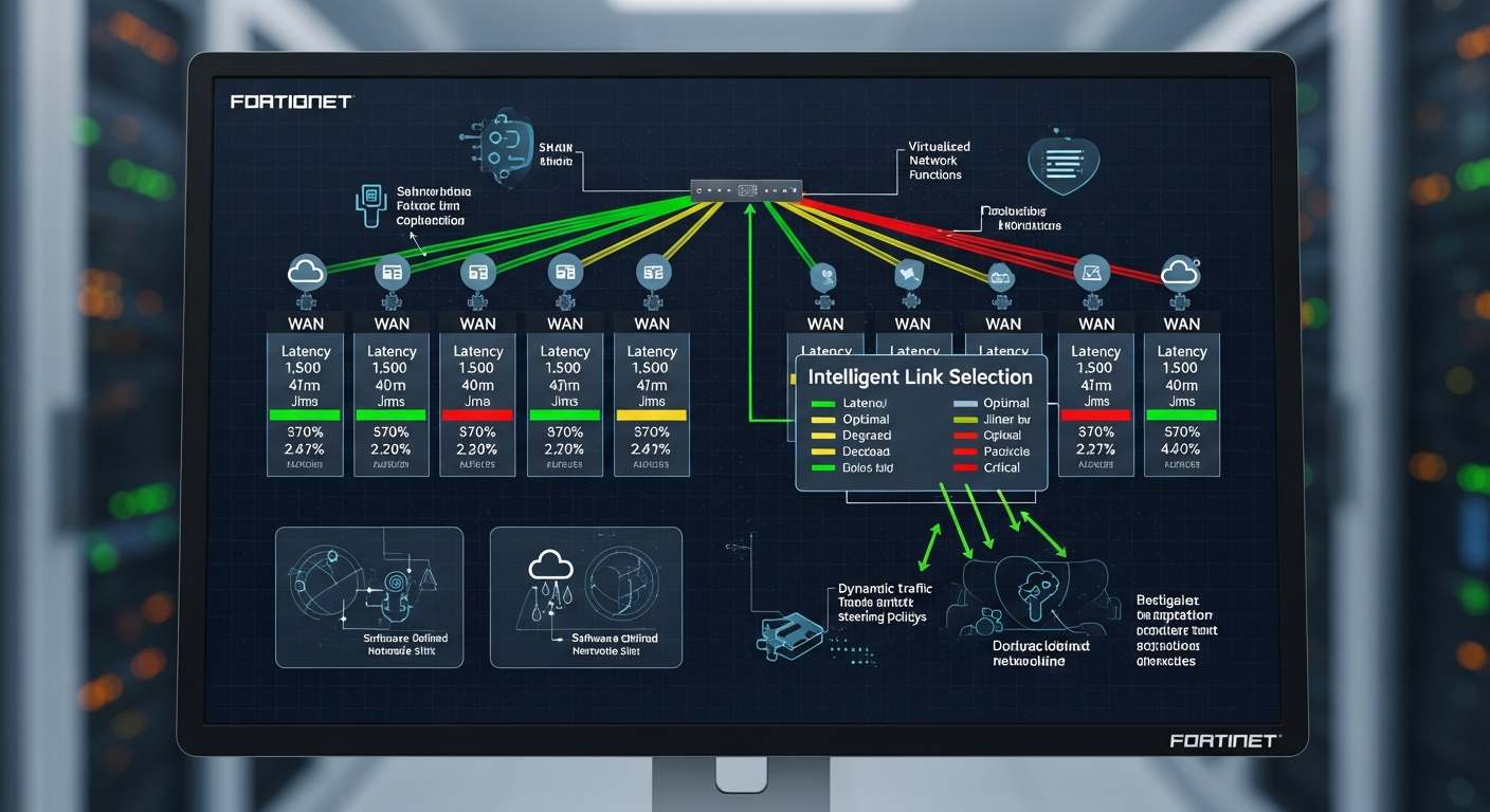 FortiGate SD-WAN: Intelligent WAN Link Selection