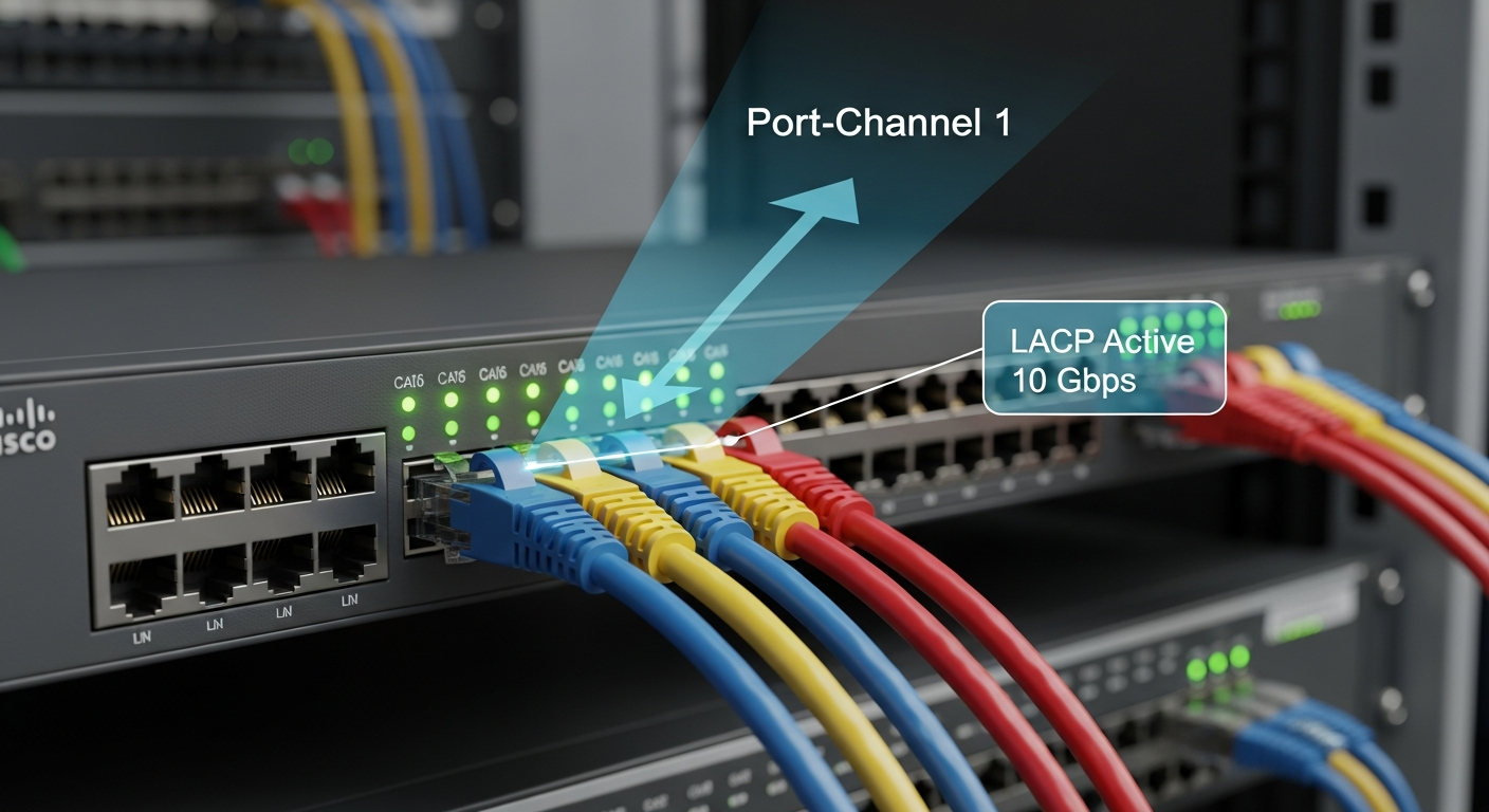 LACP and Link Aggregation: Combining Links for More Bandwidth