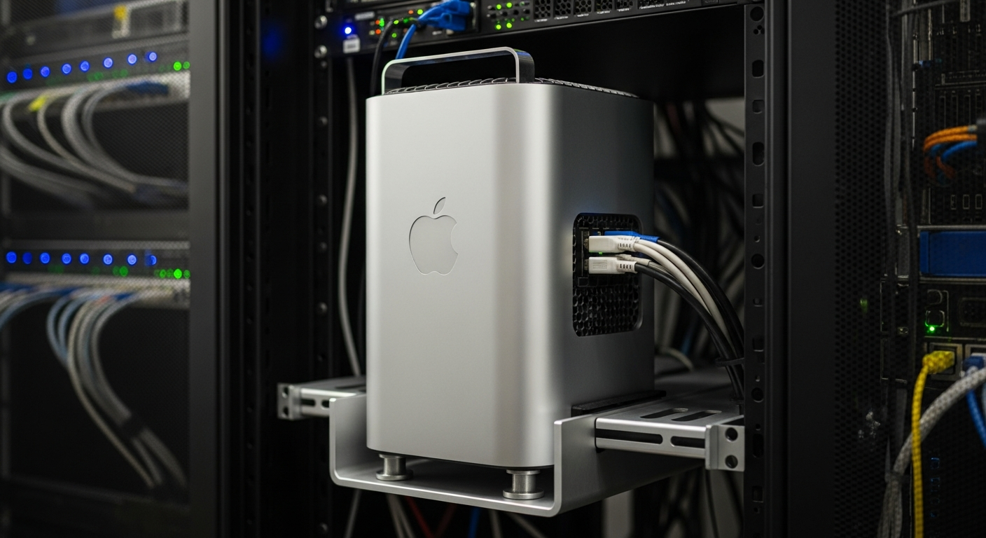 Running a Rack-Mount Mac Pro in a Homelab