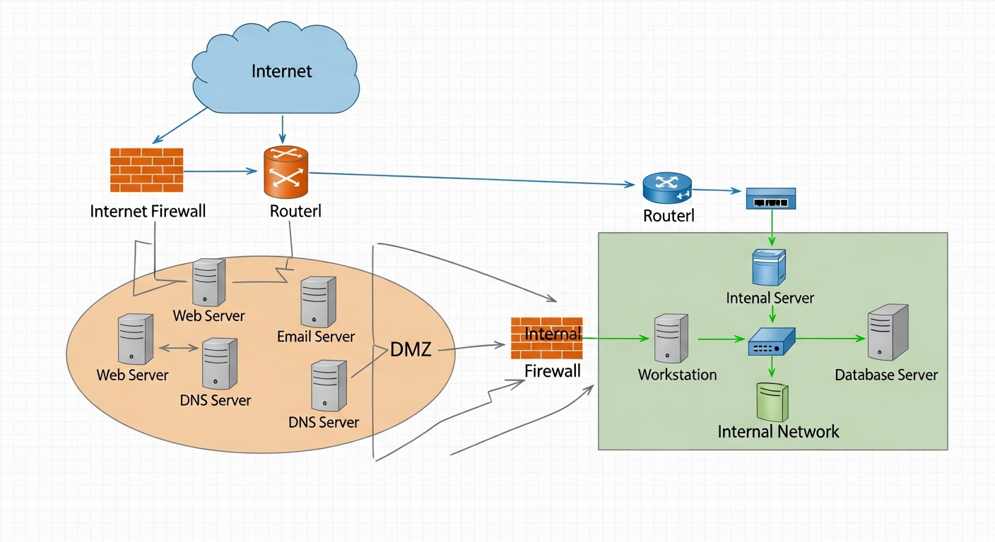 Network Security Zones and DMZ Design