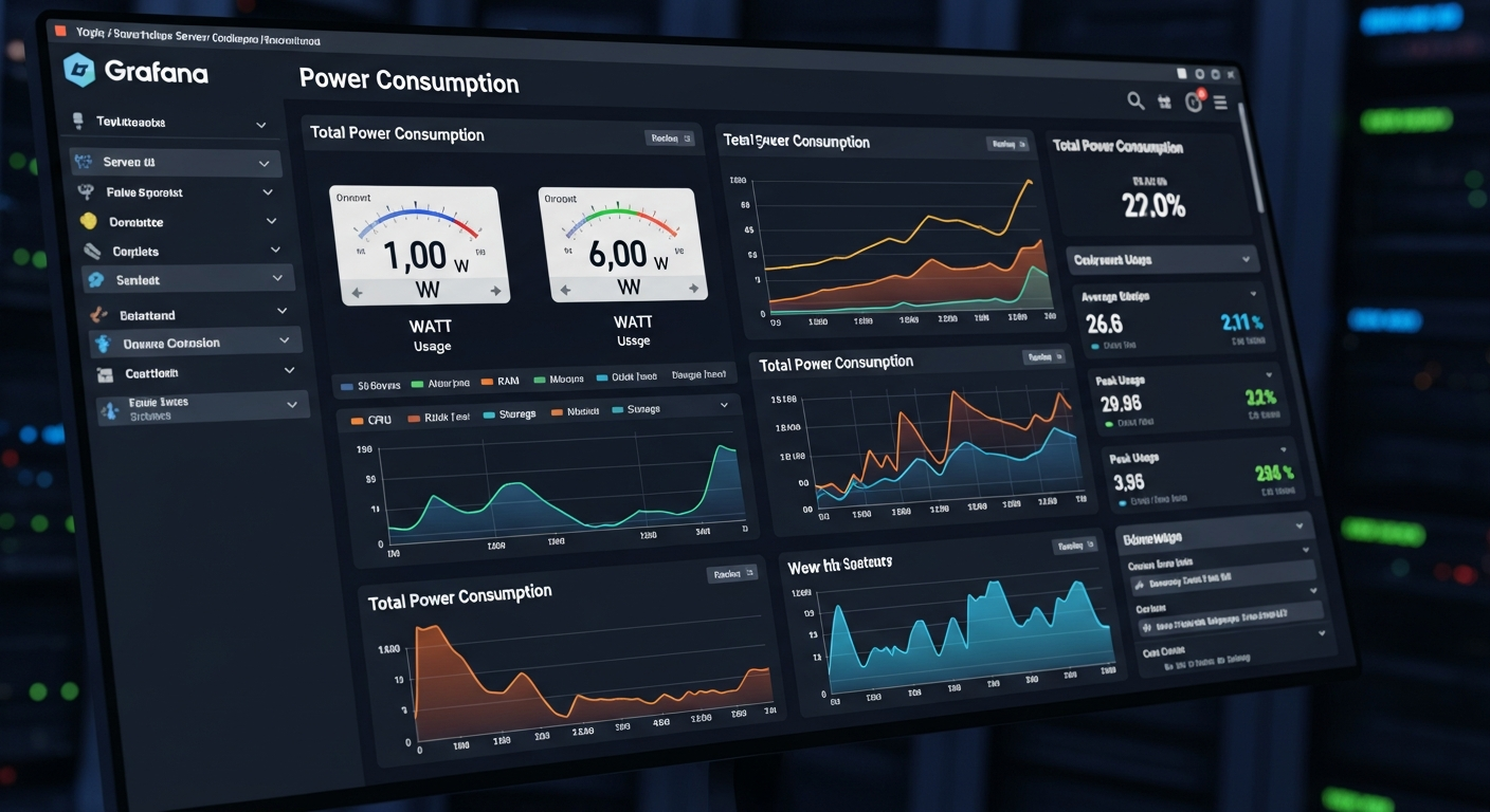 Monitoring and Reducing Server Power Consumption