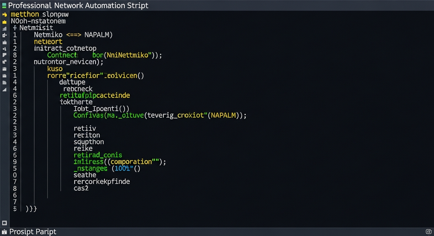 Automating Network Tasks with Python