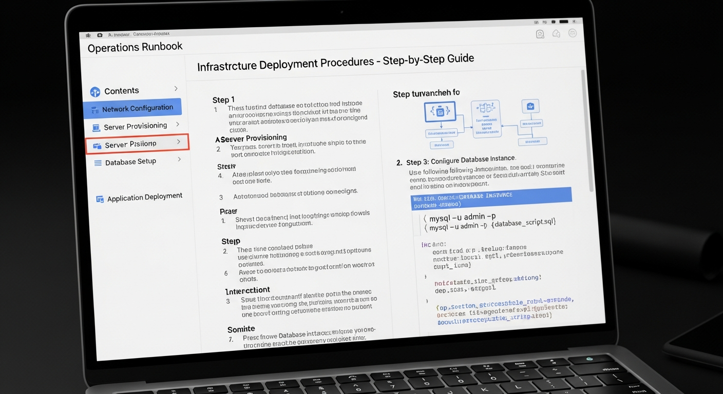 Writing Runbooks That Actually Get Used