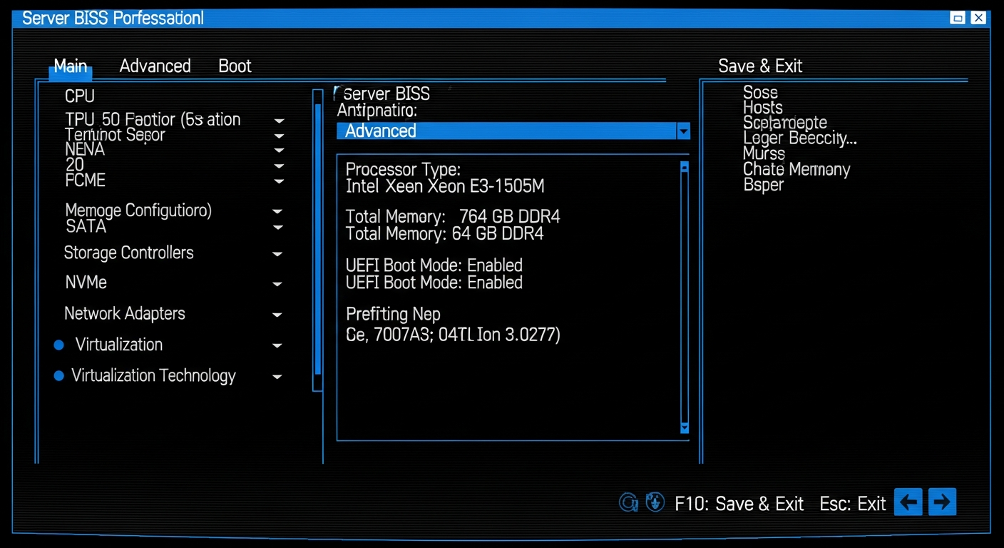 Server BIOS Settings That Actually Matter