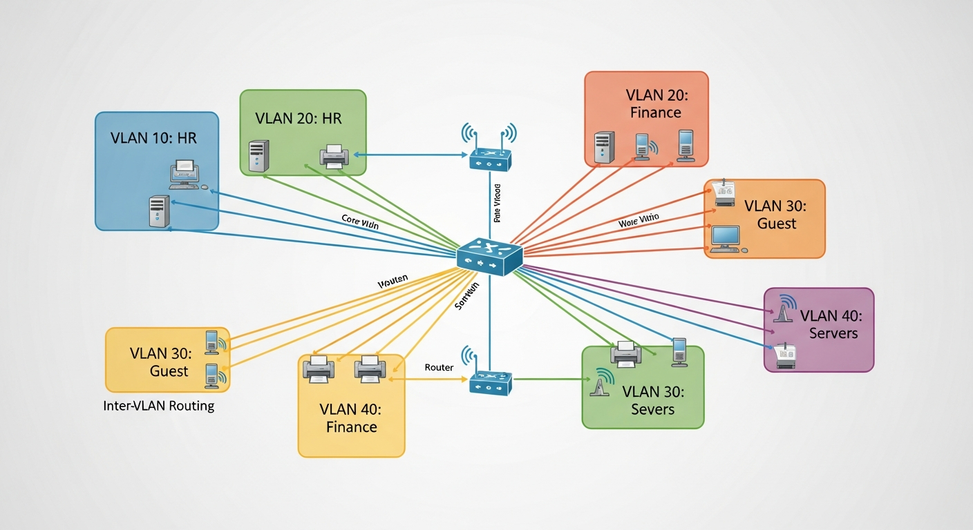 Network Segmentation with VLANs: A Practical Guide